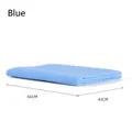 Blauwe absorberende huisdierhanddoek voor honden en katten, 66x43cm ademende stof - Gevouwen 66x43cm / Blauw
