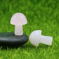 Mini champignons de 2cm en quartz rose naturel pour décor de jardin et aquarium - Quartz rose