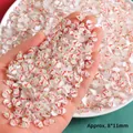 Close-up of 8x11mm resin Christmas snowman charms for DIY crafts and nail art - 1 Piece / Mini Snowman