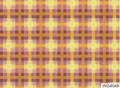 Water transfer nail sticker WG4048 with purple and orange geometric pixel pattern - WG4048