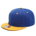 M (56-58cm) Blue Top Yellow Brim