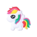 Regenbogen-Pony-Silikonanhänger für Schnullerketten oder als bunter Schuhschmuck - Mein Kleines Pony Rainbow Dash