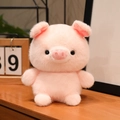 Mignonne peluche cochon rose en tissu doux de haute qualité pour le confort des enfants - Cochon Rose / 15CM