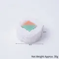 Realistischer PVC Seetang Sushi Rollen Schlüsselanhänger in 4cm Durchmesser - Große Reis Sushi Rolle (Nur Modell)