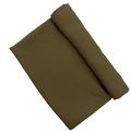 Deep dark green satin chiffon scarf with soft pleats and elegant textured draping - 180*70cm / Turquoise Green (29#)