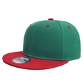 M (56-58cm) Green Top Red Brim