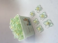 Green 5D multi-effect laundry detergent pods in a bucket for deep cleaning and scent - 5-In-1 Camellia Scent (30 Pods/Box)