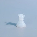 Silikon Schachset-Form für DIY Kerzen und Schokolade in lichtdurchlässiger Optik - 3D Bauer Form (Leicht)