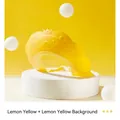Lemon yellow adjustable baby shower cap with crown bear design for ear protection - Lion Shape Yellow