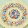 H230 Floral Brushed 10mm Cinnabar Blue
