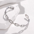 Minimalist Chain Pattern Style (SZ028-Steel Color)