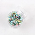 Perline finte sfumate colorate da 3-5mm in contenitore tondo per gioielli DIY - Fresco Iridescente