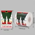 Christmas Santa HoHoHo roll stickers with 200 labels for holiday gift sealing tags - LY-1054 (Santa Legs)