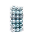 4cm 36pcs Baril / Bleu clair