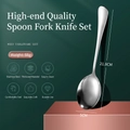 Serving spoon in polished stainless steel, size 21.8cm by 5cm, weighing 58g - Serving Spoon