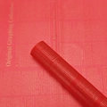 Solid red waterproof flower wrapping paper roll with vintage white typography detail - Korean Newspaper - Red Gold
