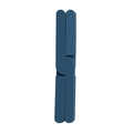 Close-up of the foldable silicone heat insulation mat in deep blue matte finish - Dark Blue