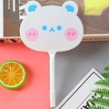 Cute white bear cartoon fan ballpoint pen made of plastic for student stationery - Animal Paradise White