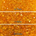 Chips de cristal de citrino natural en opciones de tamaño 5-7mm, 7-9mm y 9-12mm - 100 G De Citrino Sintético (5-7 Mm)