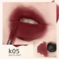 Matte velvet liquid lipstick in K05 Bacca Fruit berry shade with smooth finish - 6.5g / New K05 Berry