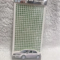3mm green round acrylic rhinestone stickers for DIY car and home decoration - 5mm / Light Green