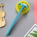 Blue hammer shaped creative neutral pen for students and office novelty stationery gift - Hammer Shaped Gel Pen - Blue / 0.5mm
