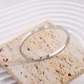【77】steel-colored Micro-diamond Bracelet