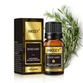 Rosemary essential oil in a 10ml brown glass bottle with elegant gold-black packaging - Rosemary