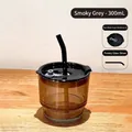 Mini Style-Smoky Gray-300ml-Set (Lid+Straw)