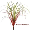 Artificial onion grass in autumn red green shade for Nordic style home decoration - Autumn Red Green