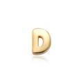 Gold Letter D Accessory Only (Without Chain)