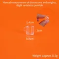 Miniature clear plastic beer mug for dollhouse DIY with detailed size measurements - 20# Miniature Beer Mug