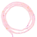 Pink faceted natural gemstone beads for DIY jewelry making and crystal bracelets - Morganite