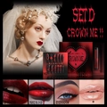 Set trucco gotico per Halloween con unghie finte rosse, rossetto ed effetti sangue finto - Combinazione D