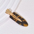 58# Acetate 6cm Tortoiseshell Hair Clip