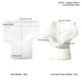 Irregular butterfly candle holder silicone mold with precise dimensions and weight - D5544-Irregular Candle Holder Mold