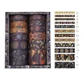 Washi Tape Set im chinesischen Stil, 12 Rollen mit Drachen- und Kranich-Motiven - Schlafender Drache