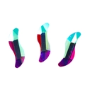 K9 crystal AB S-shape rhinestones with vibrant iridescent finish and multifaceted cut - 2x9mm S-Shape AB