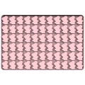Pink silicone mold featuring small rabbit-shaped cavities for candy and chocolates - Rabbit