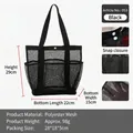 ZP053 Mesh Wash Bag (4 Side Pockets)