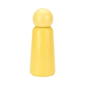 Gourde 350ml en acier inoxydable jaune citron au design minimaliste et bouchon rond - Jaune