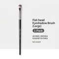 G1024 flat eyeshadow brush with soft bristles and matte black handle for blending - G1024-1 Flat Head Eyeshadow Brush (Large)