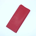 Flat lay of folded red pearlescent tissue paper for flower bouquet lining and packaging - Red