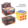 Mini 3.4cm 3x3 magic cube set in a 24-piece colorful display box for smooth rotation - C168-010 Mini 3x3 Magic Cube Display Box Set