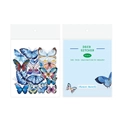 Phantom Butterfly series waterproof PET stickers set with 40pcs watercolor butterfly designs - Phantom Butterfly