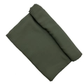 Elegant green satin chiffon pleated long scarf showing soft texture on a white background - 180*70cm / Green (24#)