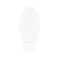 Botella de viaje blanca de 60ml para champú y loción con tapón de presión y tapa - 60ml / Blanco