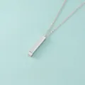 Collana in acciaio inossidabile con catena regolabile 45+5cm e larghezza di 1,5mm specifica - Argento (Acciaio)