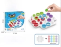 Set gioco educativo Ferrute con 36 pezzi colorati per l'allenamento logico dei bambini - Gioco del Lancio dell'Anello
