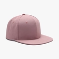 Snapback-Cap in Altrosa mit Paisley-Muster und klassischem Sechs-Panel-Design-Stil - Rosa